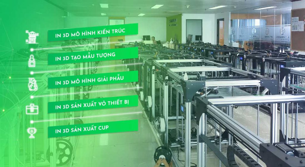 DIGMAN chuyên cung cấp dịch vụ in 3D theo yêu cầu