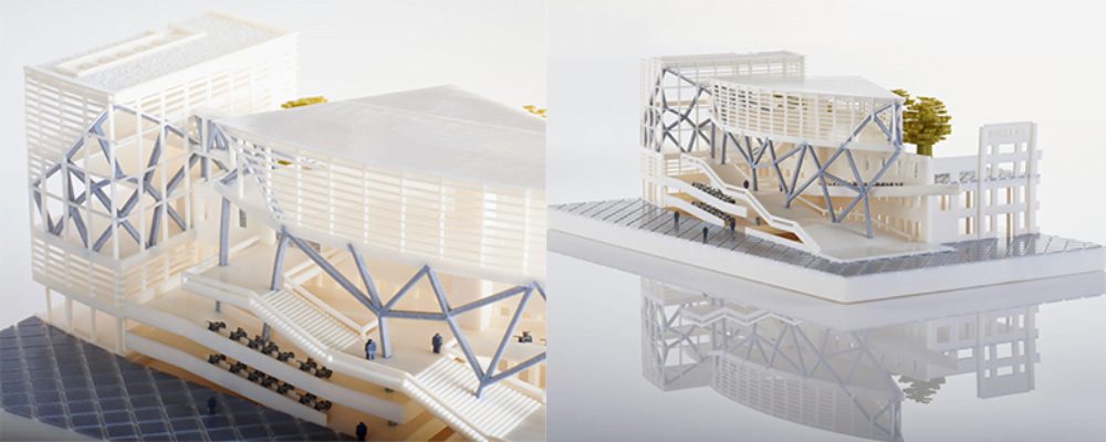 Mô hình kiến trúc được sản xuất bằng công nghệ in 3D