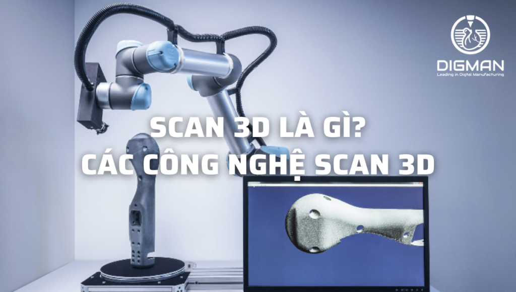 Scan 3d là gì Các công nghệ scan 3D